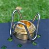 Outdoor Camping Alcohols Stove Bracket Portable Alcohols Cooker Holder Detachable Bracket for Hiking, Camping, Balconies