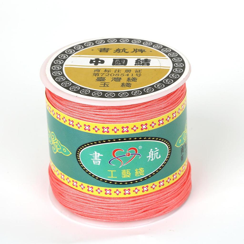 91-274Meter Cotton Cord Nylon Cord Thread String DIY Beading Braided Bracelet Jewelry Making