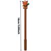 21Pcs Back To School Season Student Stationery, Assorted Christmas Character Decorative Writing Pens, Festive Santa Snowman Reindeer Xmas Tree Topper