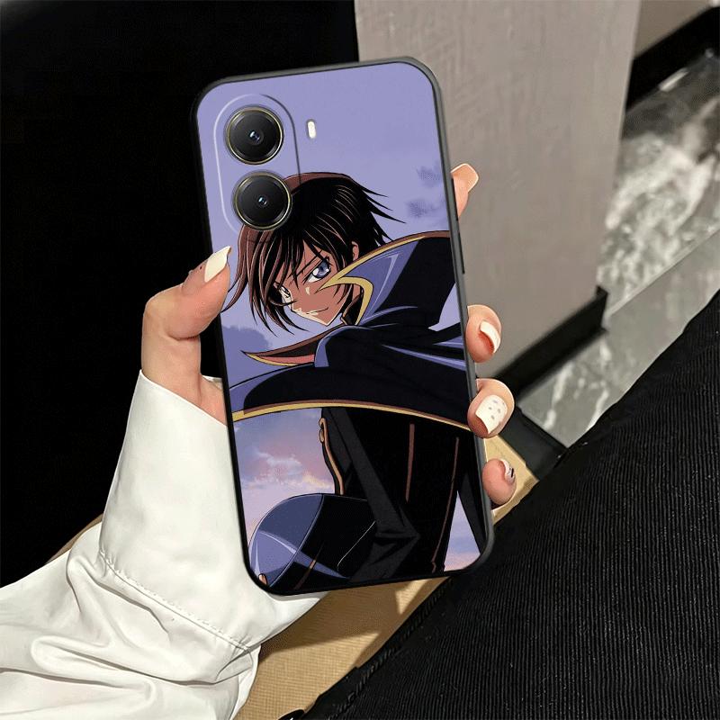 

Мягкий чехол для телефона с аниме Code Geass для Xiaomi Poco X5 X6 X7 X8 Pro Max X3 F7 F8 Ultra M8 M7 M6 M5 Redmi 15 15C 14C 13C 12C X4 F6 Xiaomi Poco F6 Pro