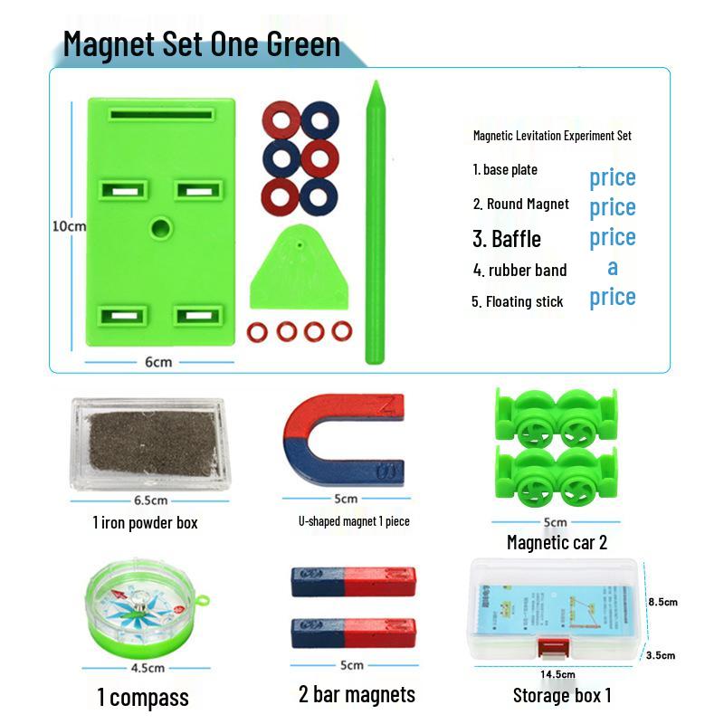 Magnetic Experiment Set for Primary and Secondary School Students