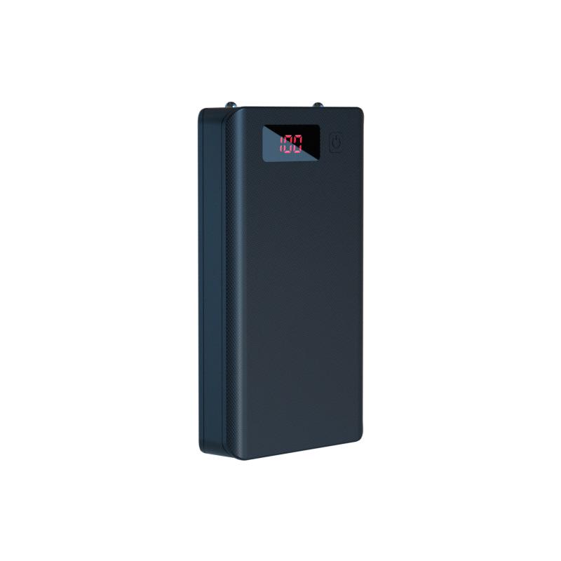 6-Cell Solderless Power Bank Kit with Dual Input and LED Display