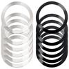 Universal Magnetic Metal Plate Ring For Samsung iPhone Magsafe Wireless Charger Car Phone Holder Sticker Round Magnet Patch 5