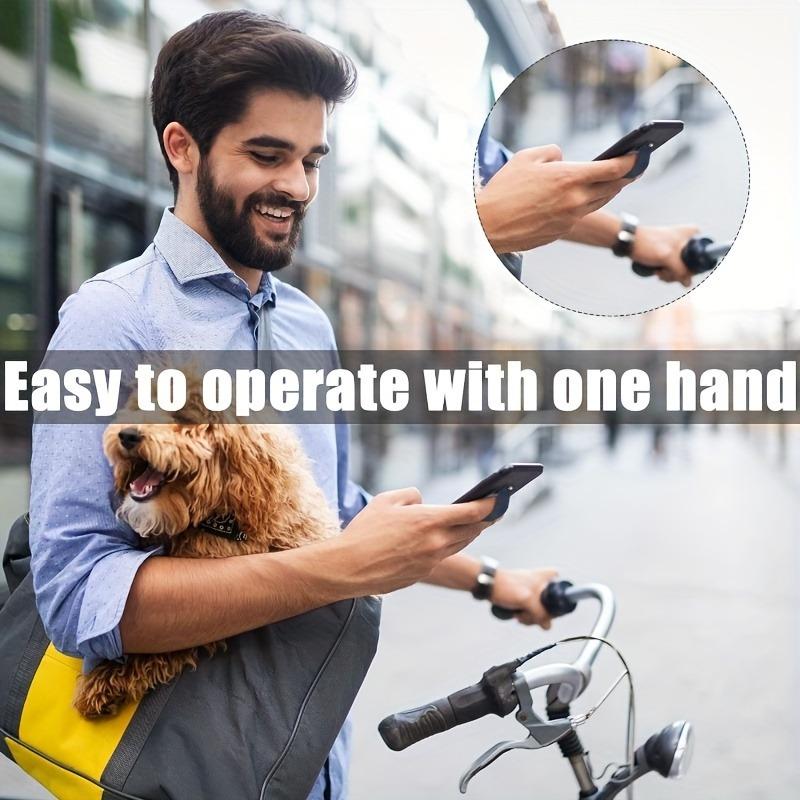 Convenient Telescopic Finger Strap for iPhone Pro Max Mobile Phone Holder Finger Ring Buckle Desktop Adhesive Finger Ring Strap