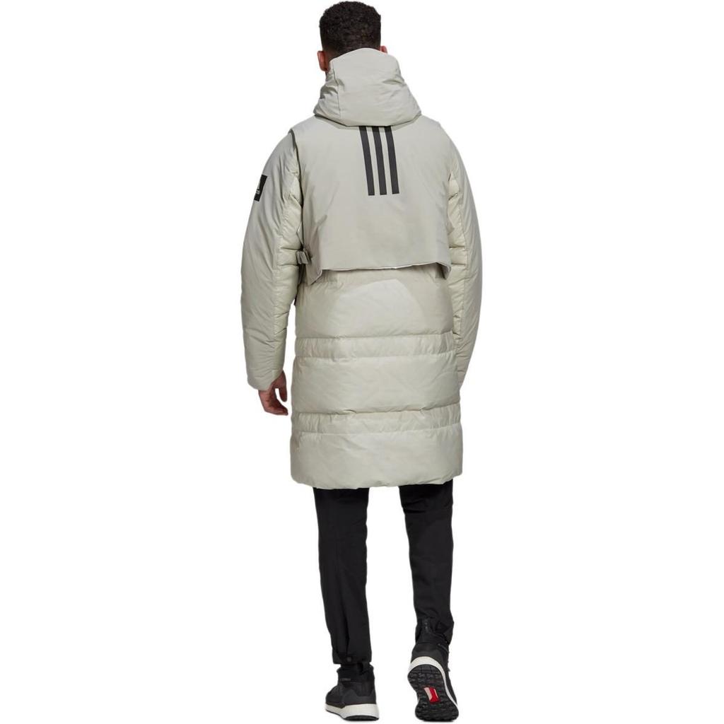 adidas MYSHELTER Daunenjacke Winter Herren Metallic-Grau FT2430