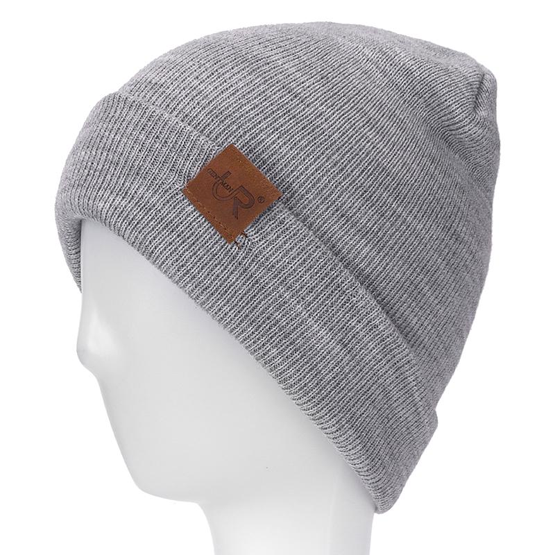 1 Pcs Unisex Beanie Hat Casual Beanie For Men & Women Warm Soft Knitted Hat Stylish Plain Daily Winter Hat