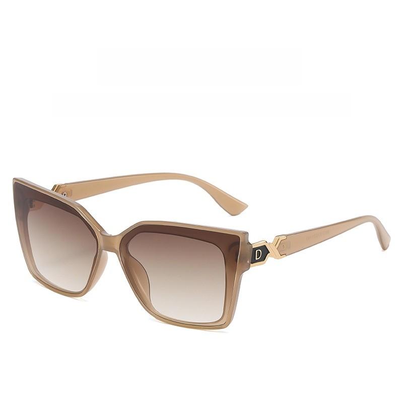 Classic Butterfly Frame Sunglasses With Pc Lenses For Travel And Parties