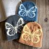 Knitted Butterfly Faux Mink Hat For Women Winter Warmth And Windproof Comfort