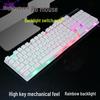 Waterproof Rainbow Backlit Gaming Keyboard & Mouse Set for Home or Office
