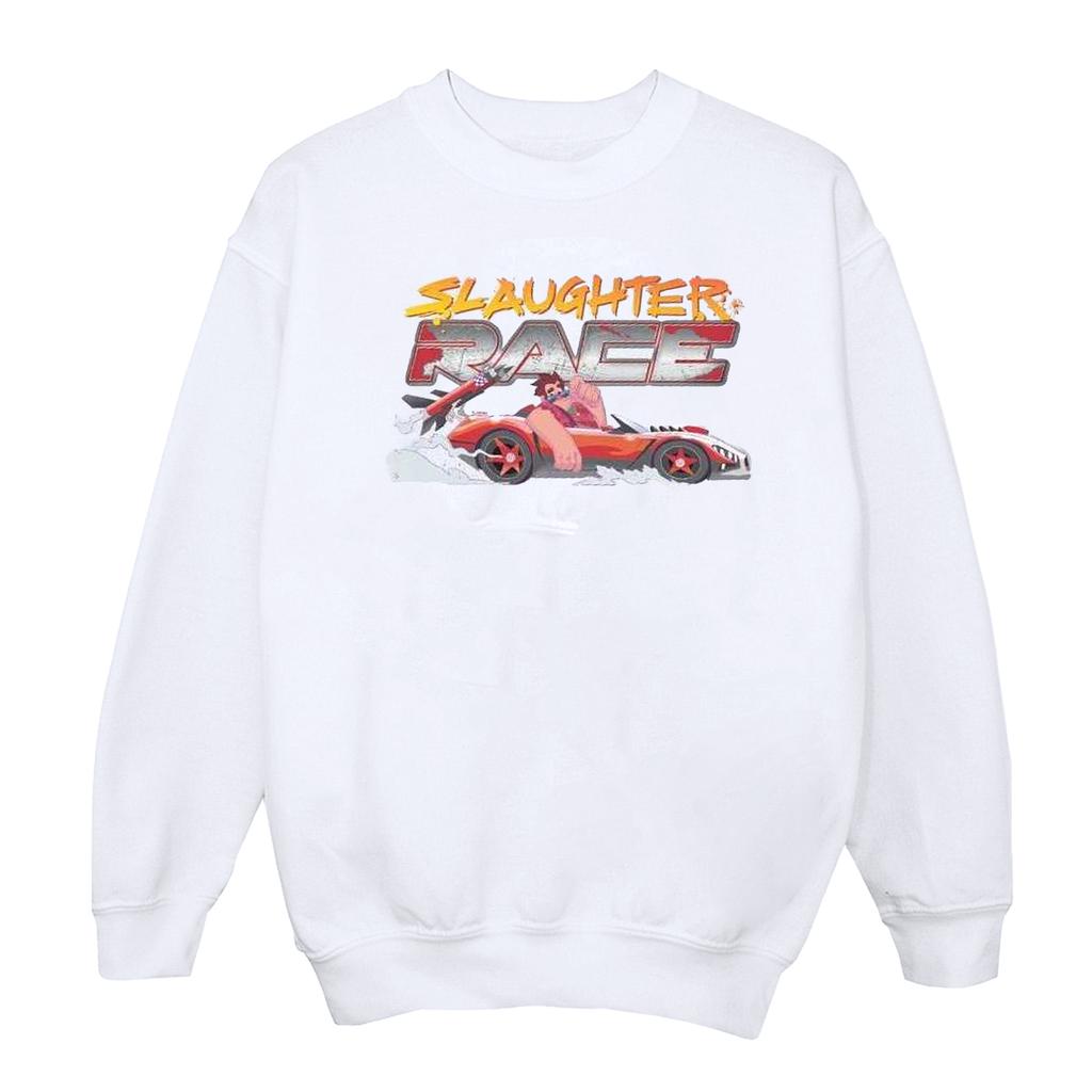 Disney Womens/Ladies Wreck It Ralph Slaughter Race Sweatshirt