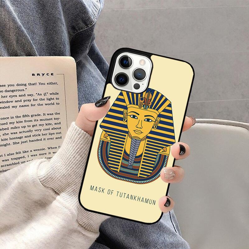 Egypt King Tutankhamun Phone Case For iPhone 17 Air 16 15 14 Plus 11 12 13 Pro Max Coque Cover Shell