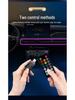 USB Voice-Controlled Car Ambient Light Strip: Wireless, Colorful Rhythm & Remote-Controlled Interior Light Guide