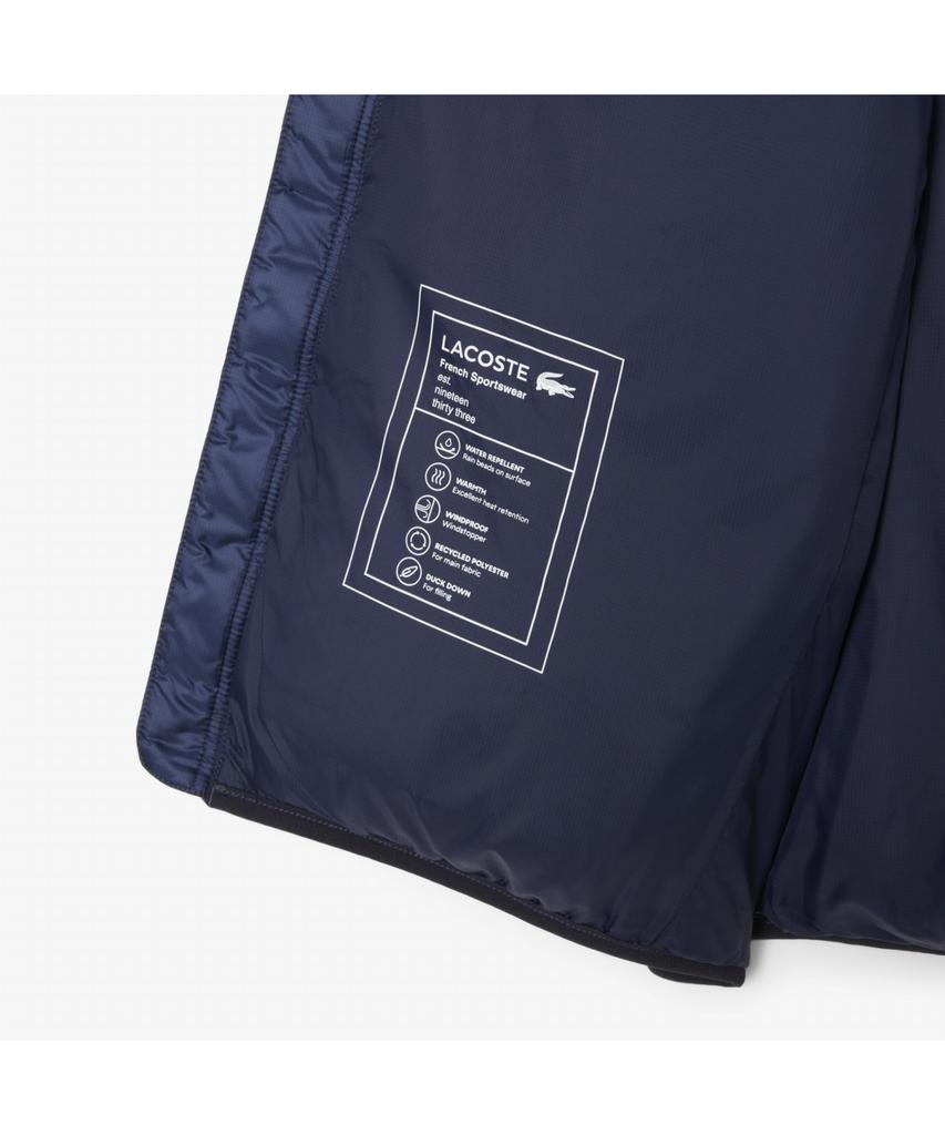 Lacoste Men'S Ripstop Duck Down Vest Bh2895-55N 166