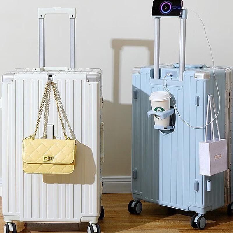 Jihang Large Capacity Hardshell Suitcase 24 inches