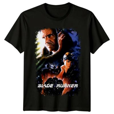 Blade Runner (1982) Tričko inspirované filmovým plakátem Retro Vintage Unisex