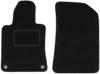 Tapis avant noirs pour: Peugeot 508 I berline, break, SW, RXH (2010-2018)