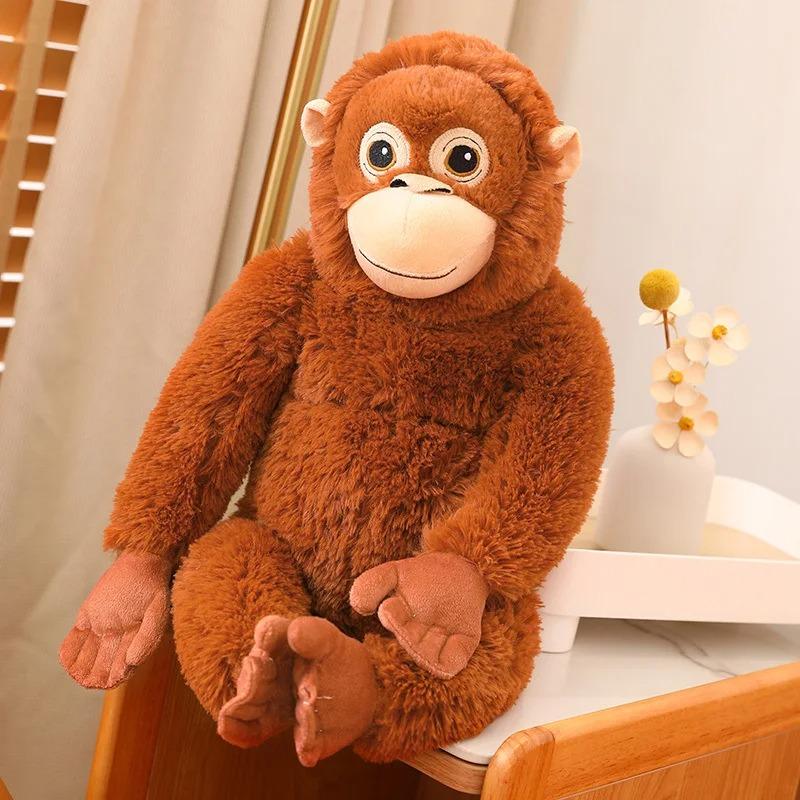 

66Cm // Cartoon Gorilla Plush Toy Chimpanzees Monkey Soft Stuffed Doll Backpack Car Bag Room Decor Children Toy Christmas Gift