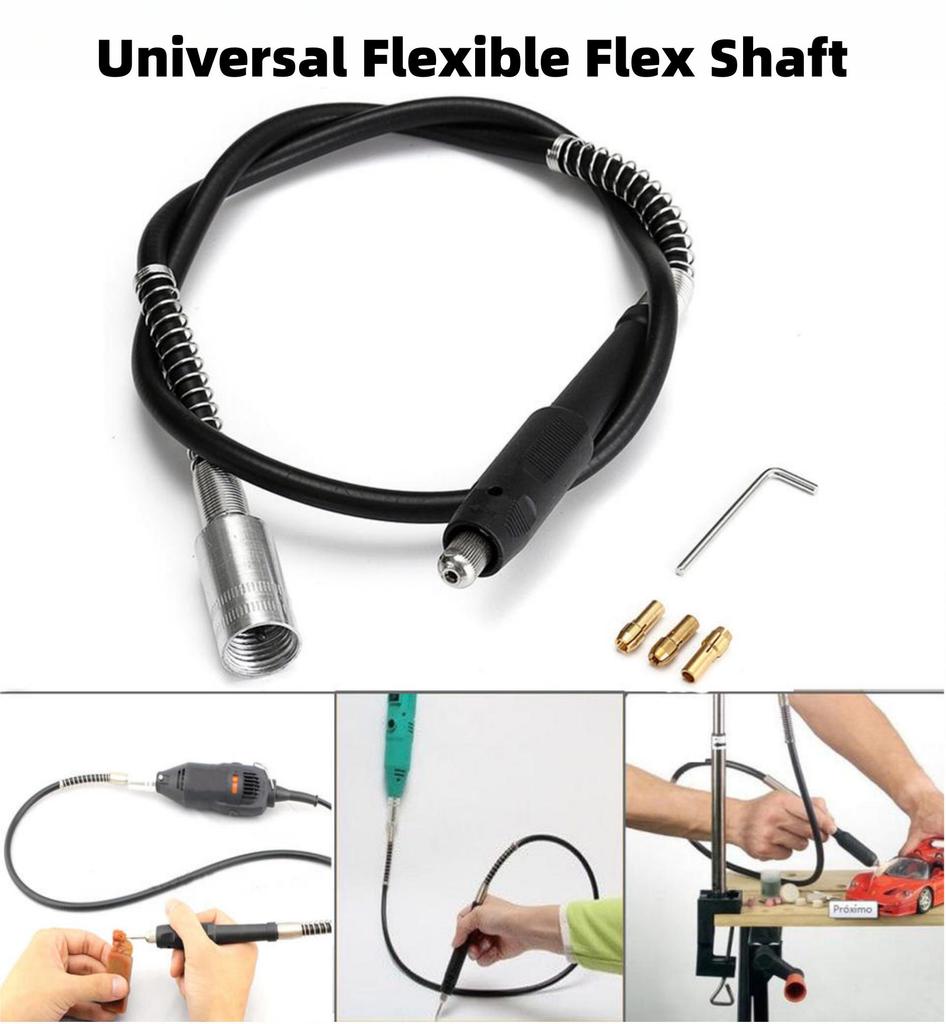 Universelle flexible Welle für elektrischen Rotationsschleifer mit Bohrfutter