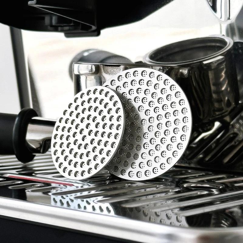 Reusable Coffee Puck Screen 51/53/58mm Stainless Steel Espresso Filter Barista Accessories KFGL02 for Portafilter
