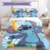 3pcs Stitch Bedding Set Duvet Cover Closure Includes 1 Duvet Cover & 2 Pillowcases, Soft and Comfortable for All Seasons.