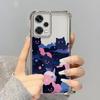 Cat Starry Night Case for Redmi Note 14 Pro Plus 10 Lite 13C 12 Note 13 11s 9 Pro 11 K80 A3 A5 Phone Cover