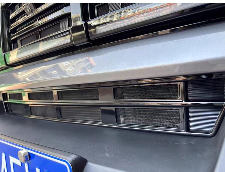 Beijing BJ40 Extended Range Insect Net Front Grille Protective Cover for Car Modification