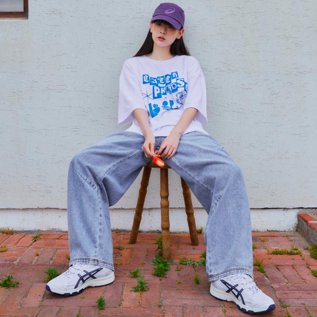 Asics Gel Nunobiki White Independence Blue Unisex Sneakers 1203A536-105