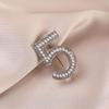 Elegant Pearl Brooch for Women's Suits - High-End Jewelry Pin
