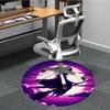 1pc Witch Moon Office Round Area Rug, Under Office Chairs Bedroom Living Room Home Decor, Room Deco, Available in Various Sizes