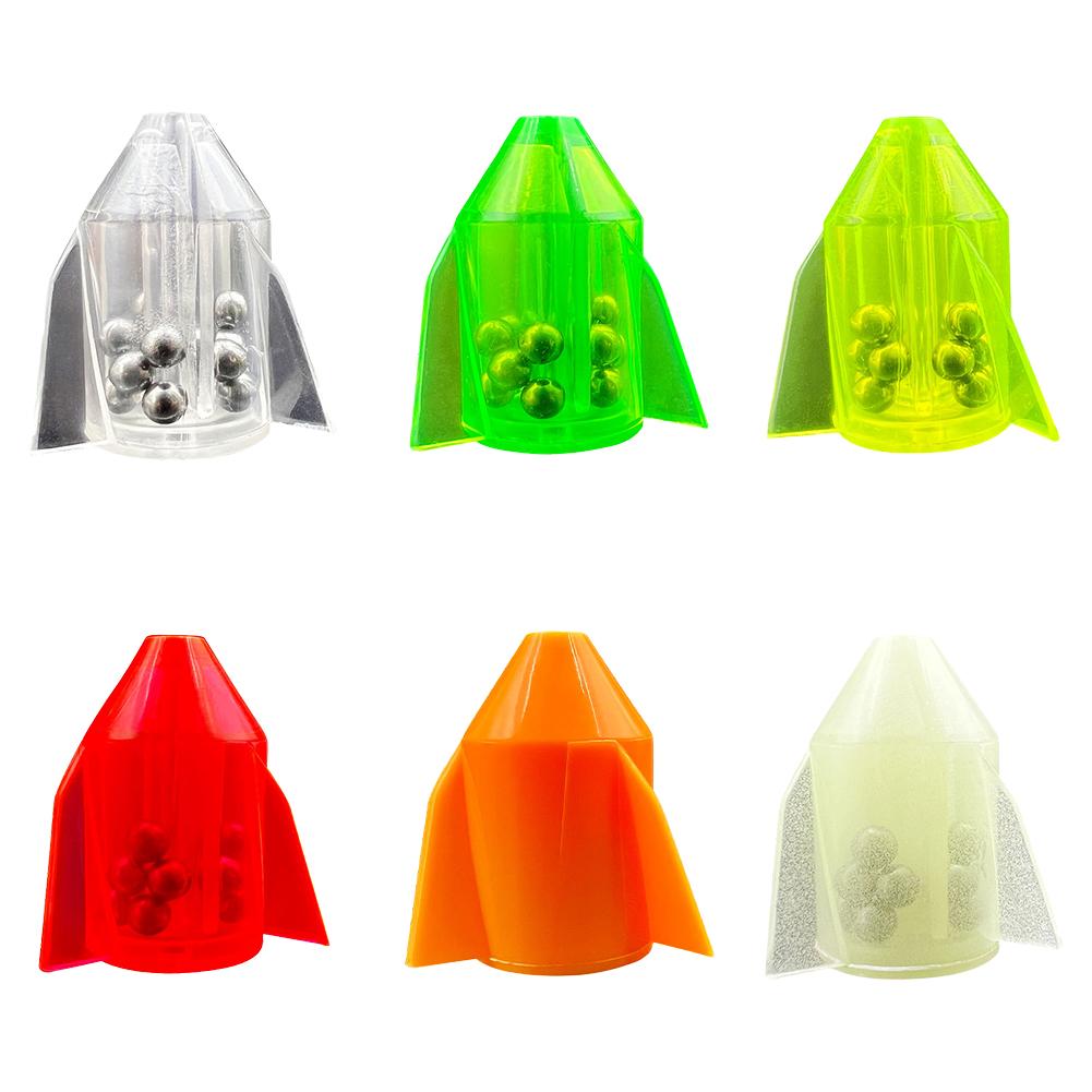 1PC 3/7G Lure Bait Counterweight Fish-Attracting Sound Tube Equipped With Metal Ball Fishing Accessories