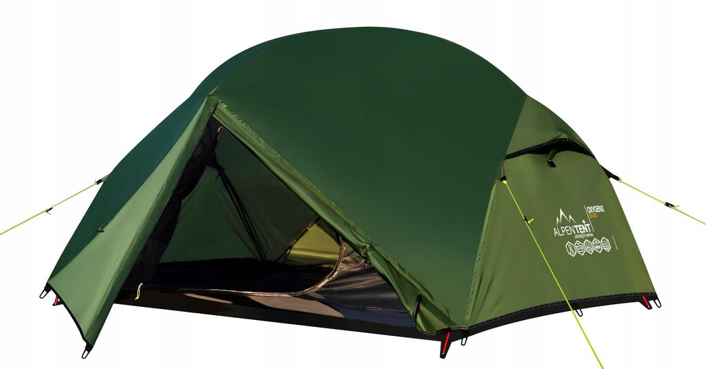 AlpenTent Oxygen 2 Duo Two-Person Tent 2.1 kg Lightweight