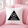 Brand Design V-Visvim Cushion Cover Premium Comfort Reversible Pillow Cove -Two In One Design for Any Room & Car Interior
