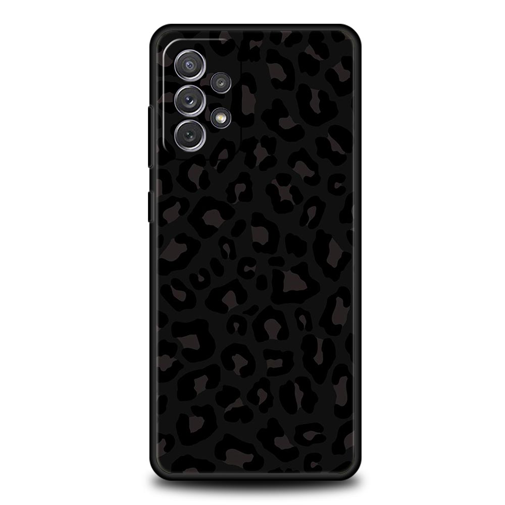 Leopard Print Pattern Phone Case for Samsung A51 A71 A21S A12 A11 A15 A25 A31 A41 A52 A32 A23 A33 A53 A73 A03S A05S A13 5G Cover