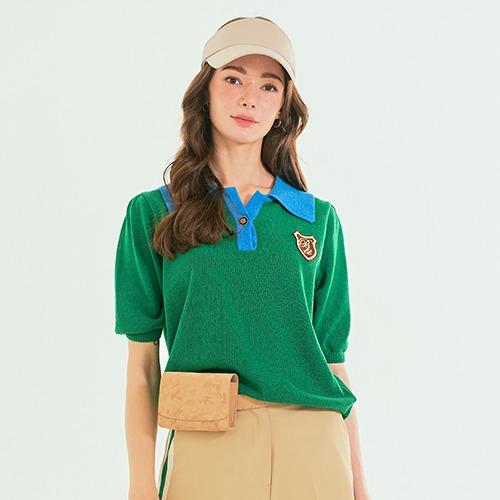 Venezia 12 Big Collar One-Button Green Free