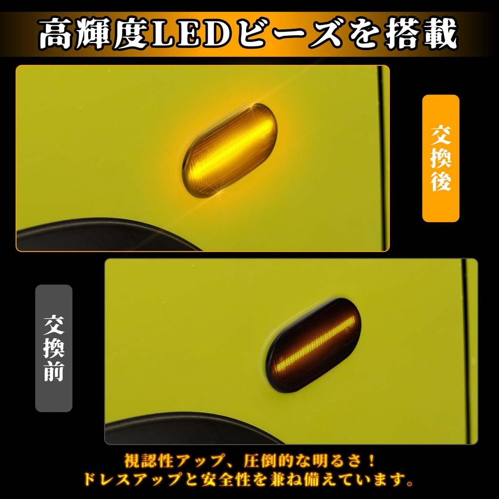 NEIFILES JB64 Jimny Sierra Jb74 Jb23 JB43W LED Side Marker, Altrapan HE21S, Carrie Truck,