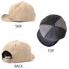 [Basic Enchi] Post To Be Tag Duspo Cap Umpire Cap Short Brim Hat with Wire Big Size Black 62.0-64.0 Cm