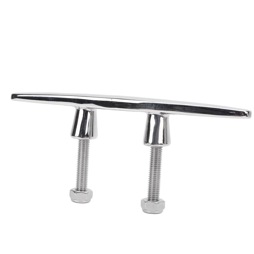 8 Zoll Aufklappbare Bootsklampe Poliert 316 Edelstahl Dockklampe Festmacher für Yacht Frachtschiff