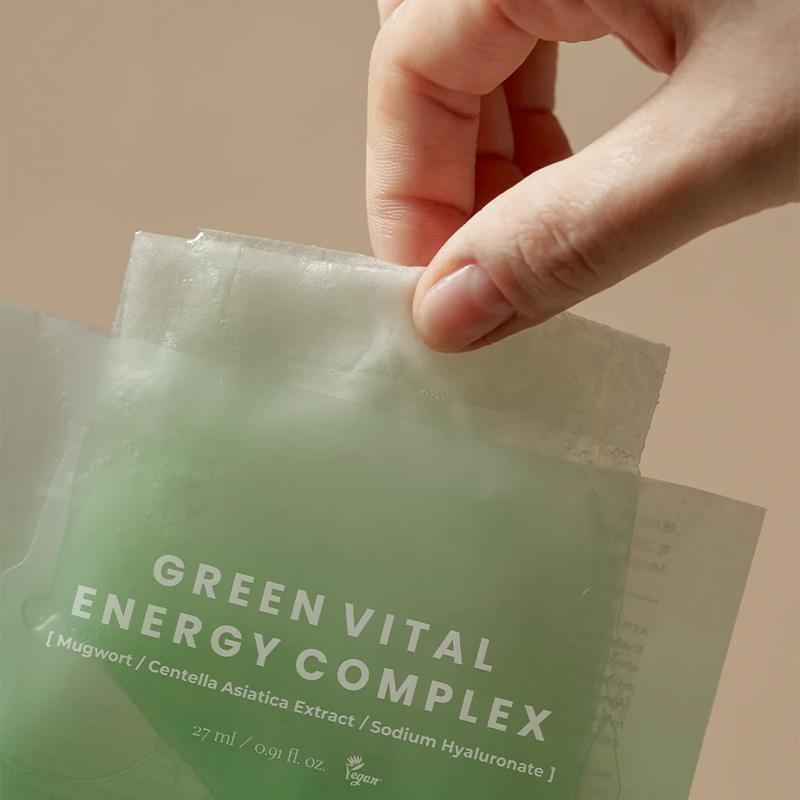 [AXIS-Y] Mugwort Green Vital Energy Complex Sheet Mask 27ml*5EA