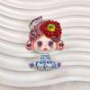 DIY Resin Rhinestone Cartoon Hair Clip, Phone Case, Fridge Magnet, and Shoe Buckle Accessories