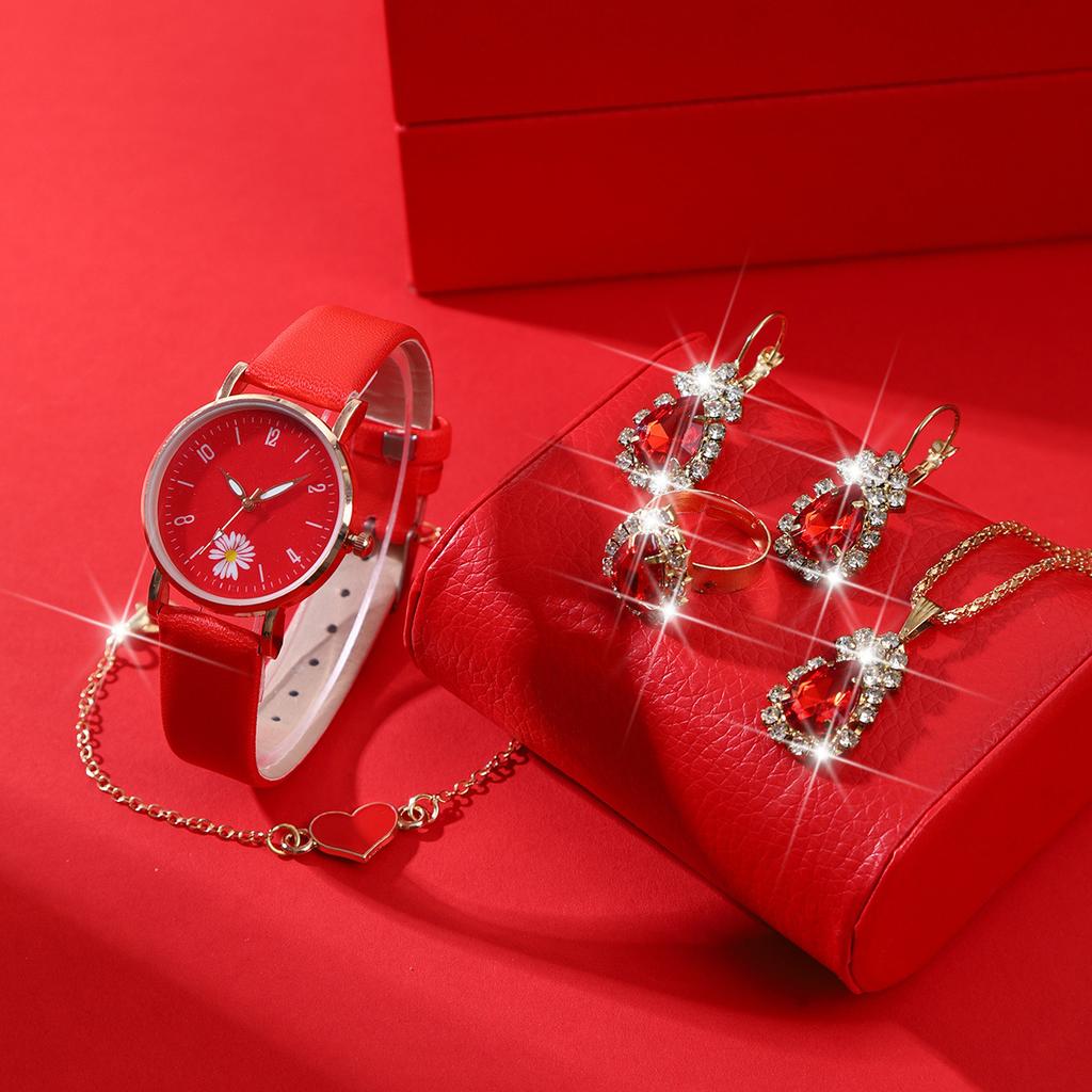 Set da 6 Pezzi Orologio da Donna Orologio da Donna alla Moda