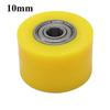 M10 Drive Chain Roller Pulley Wheel Slider Tensioner Wheel Guide For Street Bike Enduro Motorcycle Motocross CRF 10mm