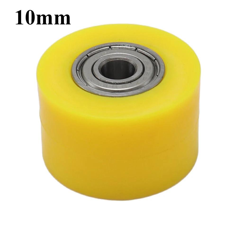 M10 Drive Chain Roller Pulley Wheel Slider Tensioner Wheel Guide For Street Bike Enduro Motorcycle Motocross CRF 10mm