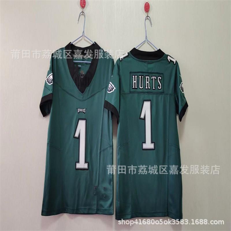 Youth Rugby Jersey Boys NFL San Francisco 49ers Eagles Team Fan Apparel Cotton Sportswear