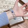 Natural Crystal Multi-Gem Bracelet Blue Series Aquamarine and Blue Crystal Energy Unisex Bracelet Business Gifts