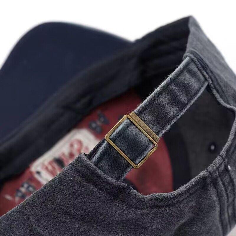 Neuer Hut Herren NYS gestickter Buchstabe Baseballkappe alte Baumwolle nicht verblassende Outdoor-Kappe