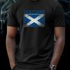 Schottland T-Shirt – Flaggenmotiv für Highland-Liebhaber, Geschenkidee, Fun Des