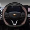 Car Steering-Wheels Cover 38cm 15in Leather For Chevrolet Cruze Malibu Sail Spark Captiva Equinox Trax/Tracker AVEO Lova Camaro xw2