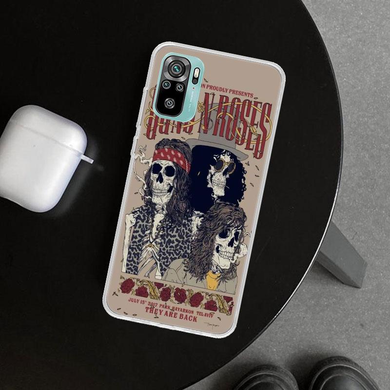 Guns N Roses Good Time Phone Case Cover for Xiaomi Redmi Note 15 14 13 12 11 Pro Plus 14S 12S 11S 11T 11E 10S 10 Customized Fund