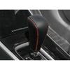 Black Leather Console Gear Shift Knob Trim For Mitsubishi Outlander Sport 11-23