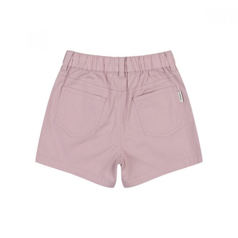 KANGOL KIDS Cotton Banding Shorts Pink Rb 0002